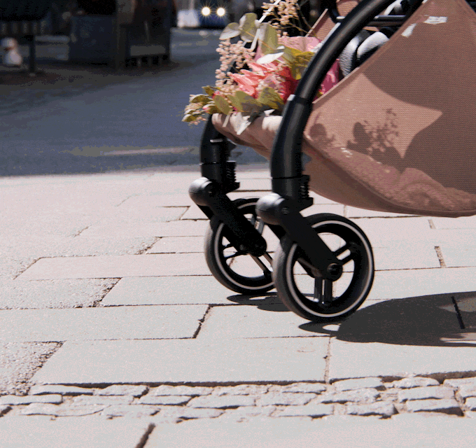 Britax-Romer Rio płynna jazda na każdej nawierzchni
