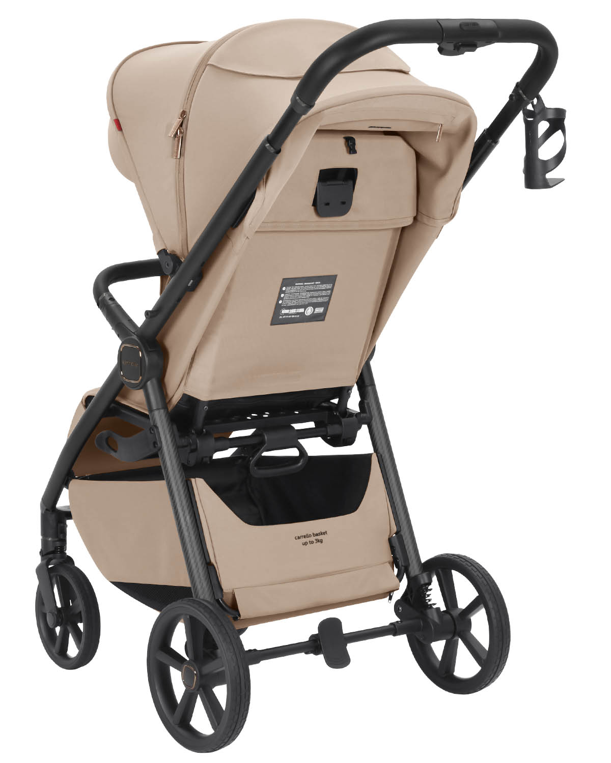 Carrello Bravo Carbon CRL-5530 regulacja oparcia siedziska