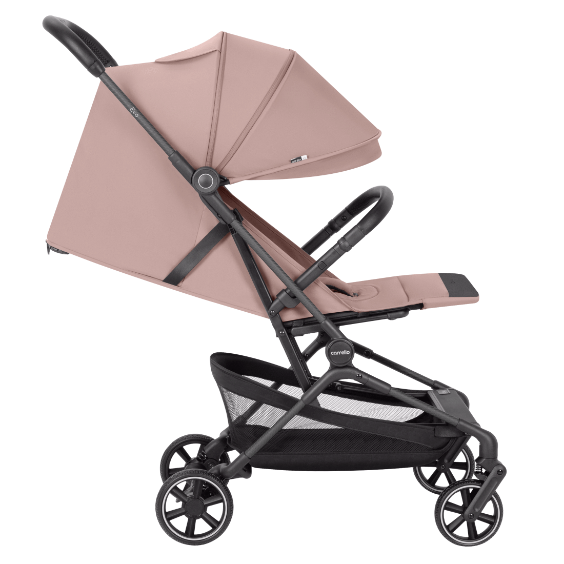 Carrello Evo regulacja oparcia i podnózka