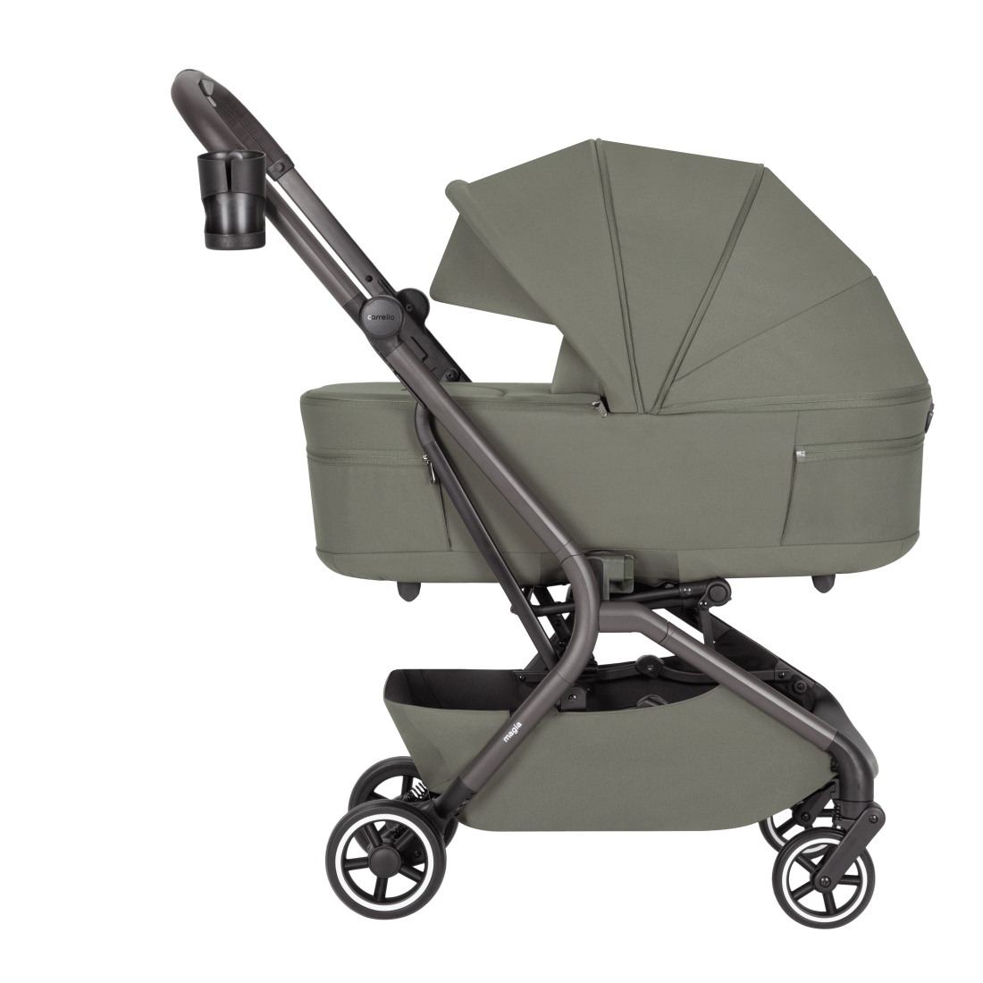 Carrello Magia 6555 łatwe składanie gondoli, spacerówki wraz z ramą
