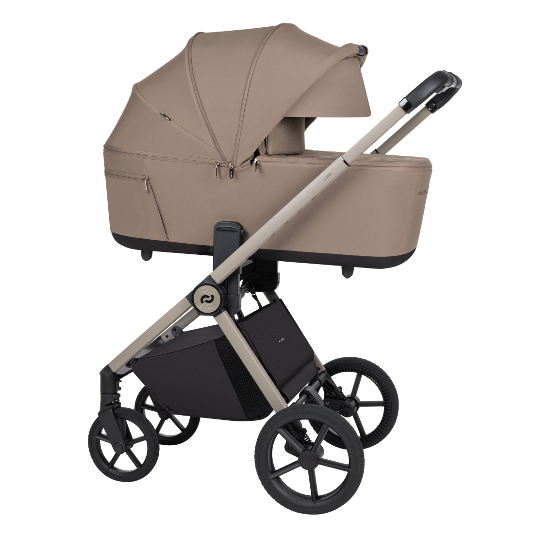 Carrello Ultra F crl-6557 regulacja wysokości gondoli za pomocą adapterów