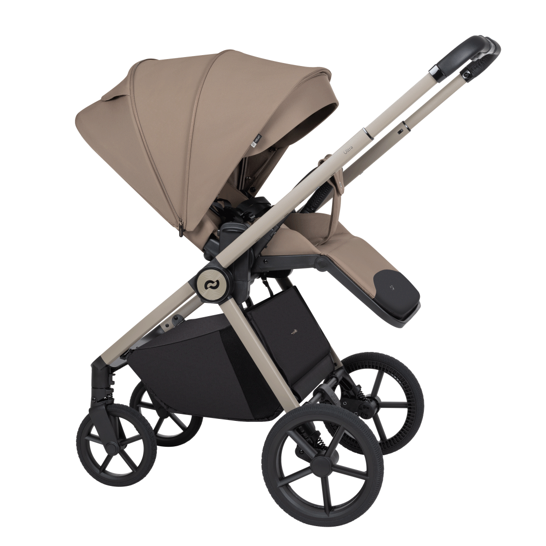 Carrello Ultra F crl-6557 regulacja wysokości spacerówki za pomocą adapterów