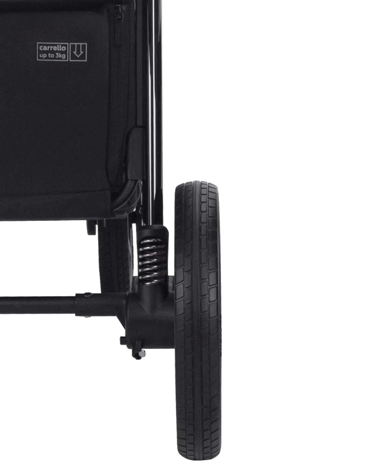 Carrello Bravo Plus CRL-5515 amortyzowane koła