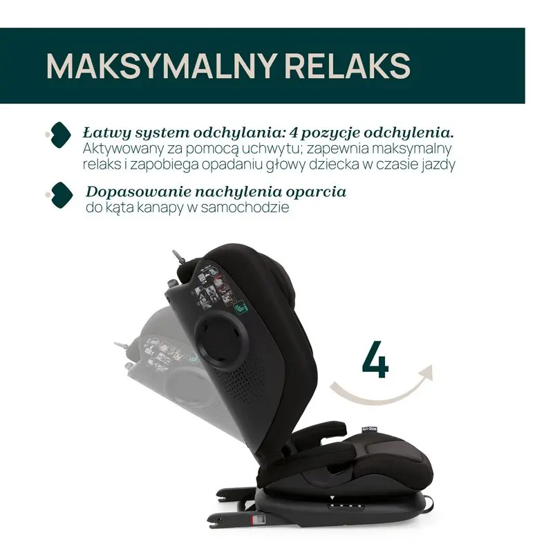 Chicco Fold&Go S fotelik z odchylanym oparciem