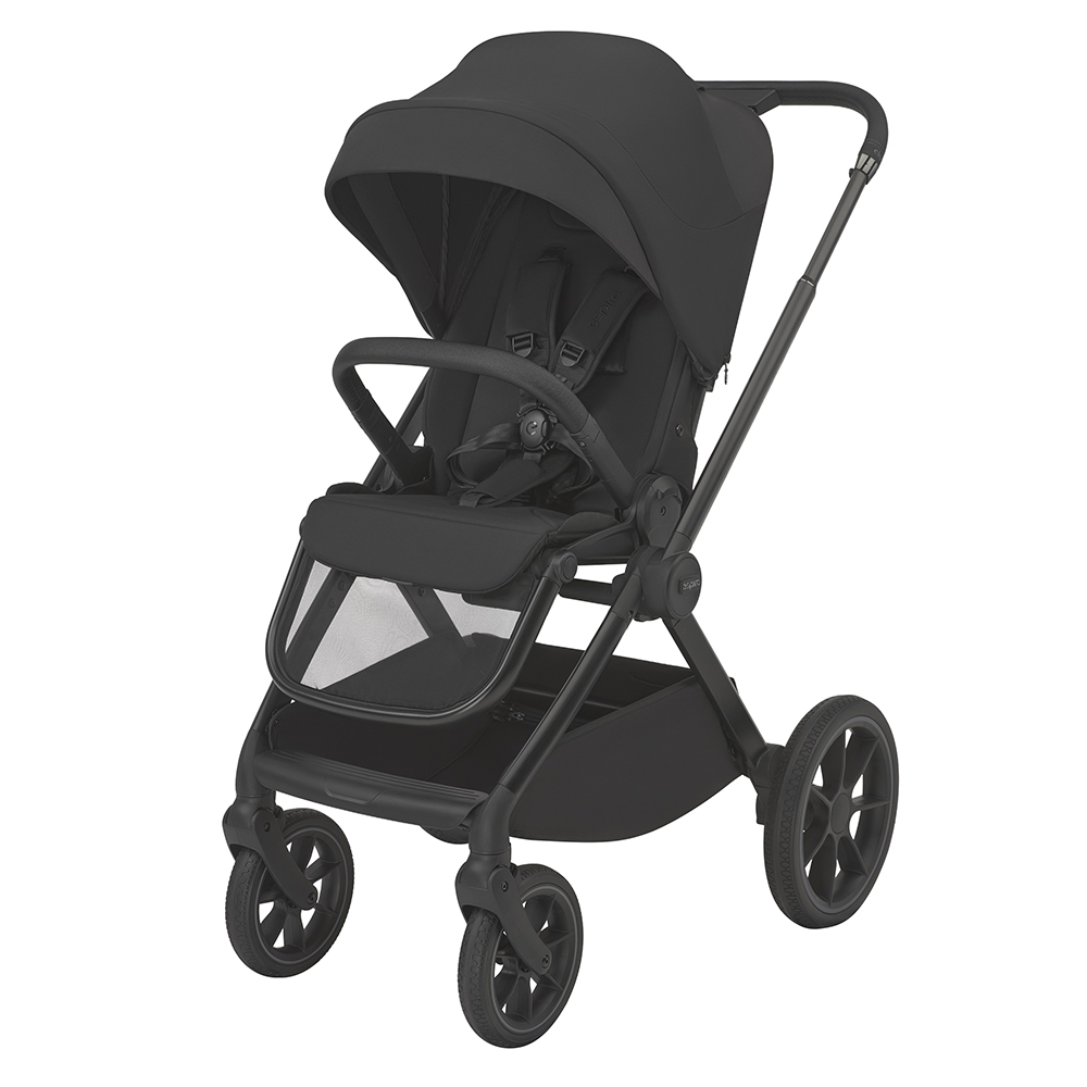 Espiro clodi czarny wózek spacerowy