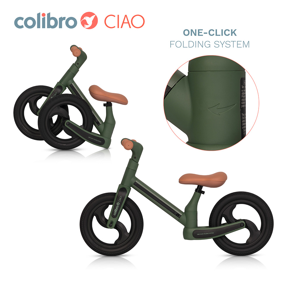Colibro Ciao rowerek z funkcją składania one click