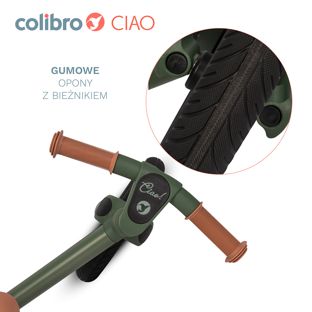 Colibro Ciao gumowe opony z bieżnikiem