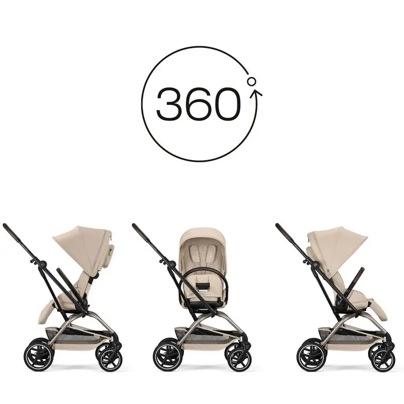 Cybex Eezy S Twist+2 obrotowe siedzisko spacerowe 360 stopni