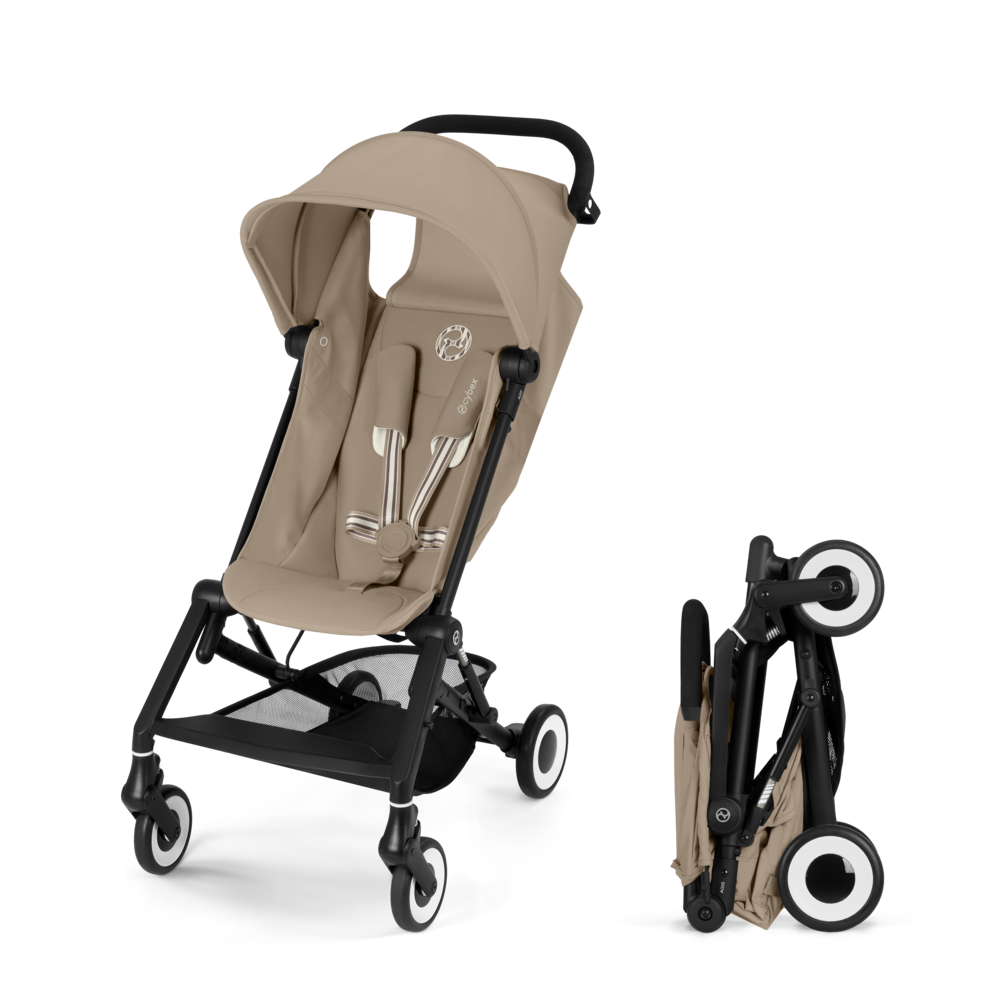 Cybex Agis wózek stoi samodzielnie po złożeniu