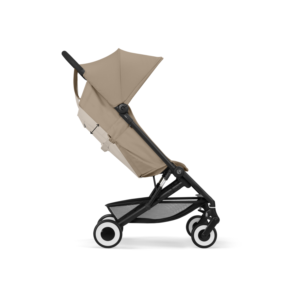 Cybex Agis regulacja oparcia jedną ręką