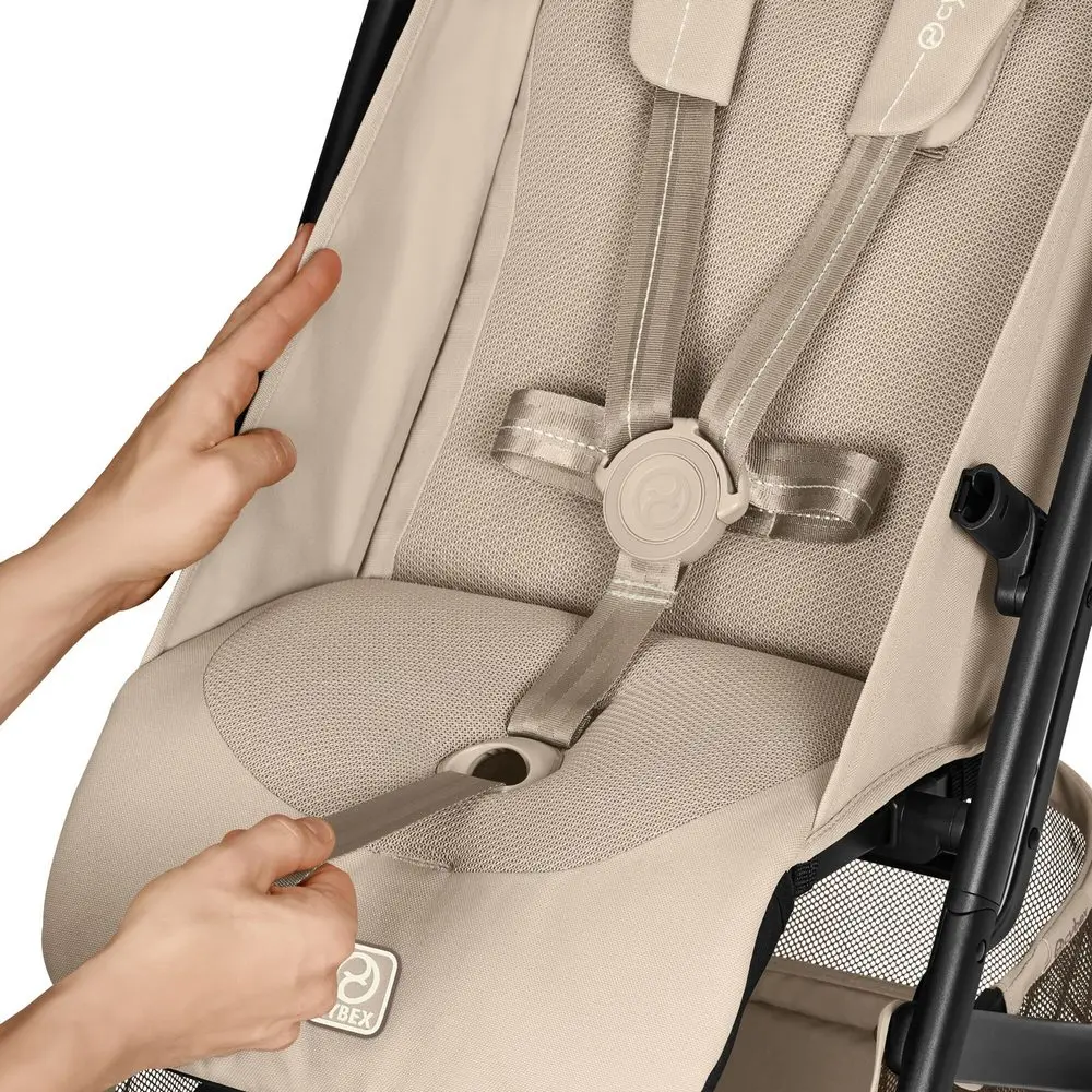 Cybex Beezy pasy bezpieczeństwa z systemem jednego pociągnięcia
