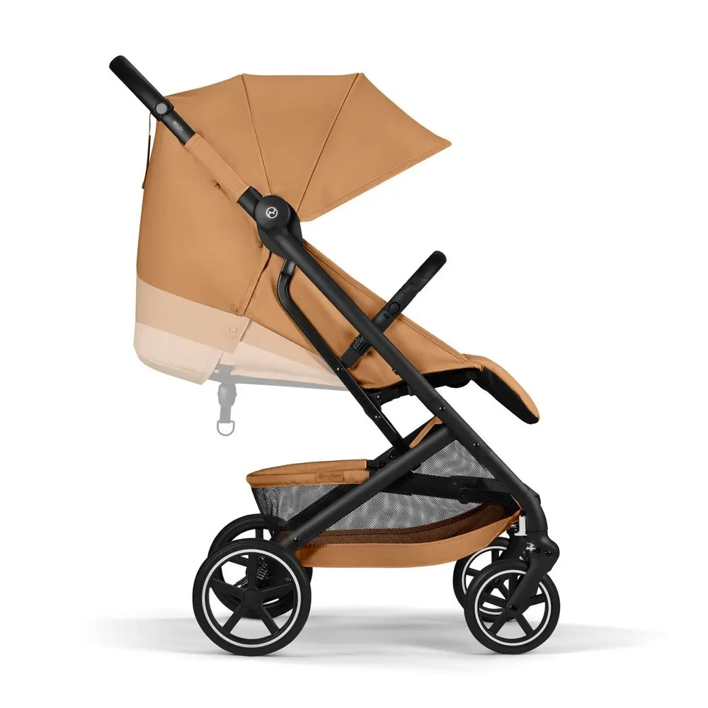 Cybex Beezy regulacja oparcia do pozycji leżącej