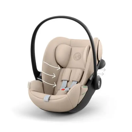 Cybex Cloud g3 optymalna wentylacja i przewiewne materiały