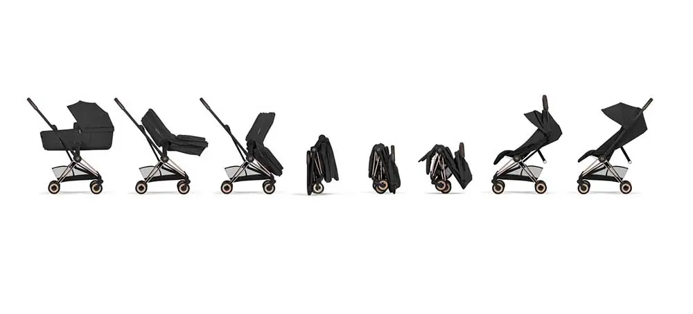 Cybex Coya Comfort błyskawiczne składanie jedną ręką