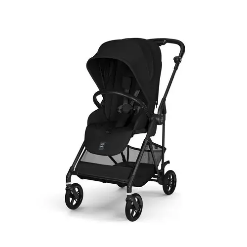 Cybex Melio carbon czarny wózek spacerowy