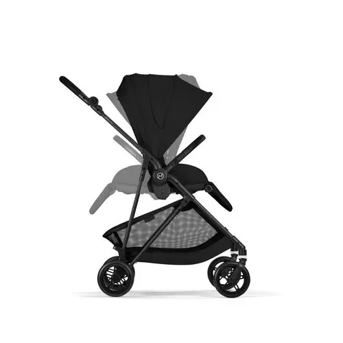 Cybex Melio carbon odwracalne siedzisko przodem lub tyłem do kierunku jazdy