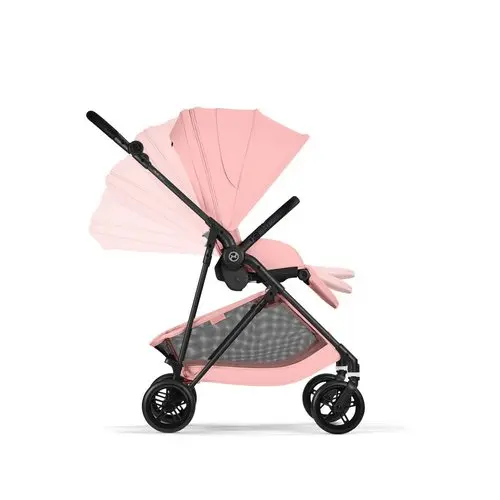 Cybex Melio carbon regulacja oparcia do pozycji leżącej