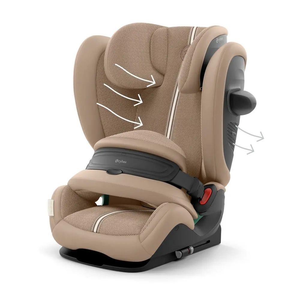 Cybex Pallas G3 tkanina z oddychającej siateczki wersja plus