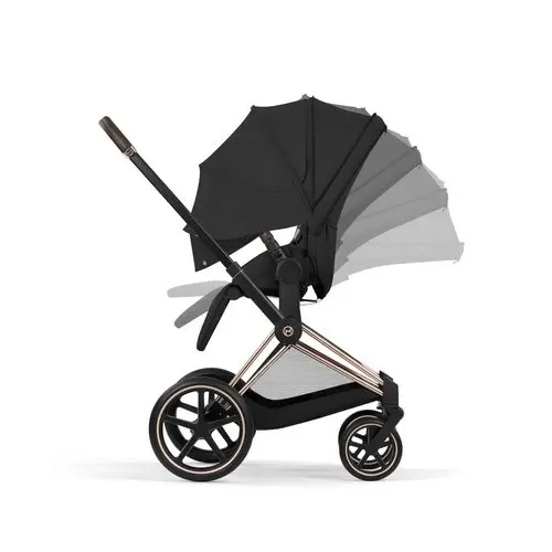 Cybex priam Comfort regulowana budka przeciwsłoneczna oraz podrózek