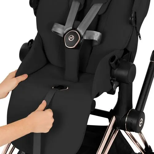 Cybex Priam Comfort pasy bezpieczeństwa z systemem jednego pociągnięcia