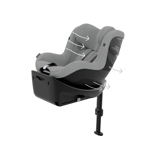 Cybex Sirona G3 fotelik z wentylacją i przewiewne materiały