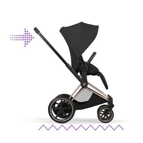Cybex epriam style wspomaganie jazdy po nierównej nawierzchni
