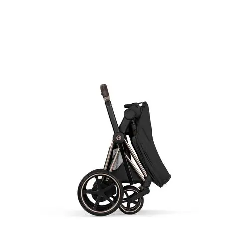 Cybex epriam style kompaktowy wózek po złożeniu