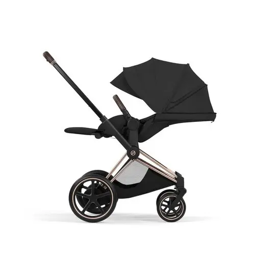 Cybex epriam style siedzisko ustawione do pozycji leżącej