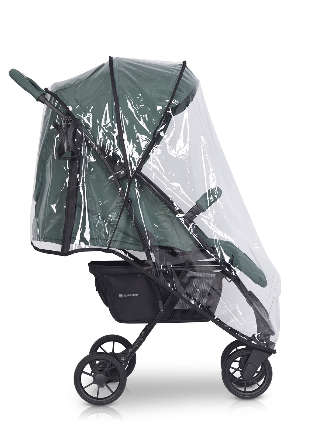 Euro-cart Vol Black Edition folia przeciwdeszczowa w zestawie