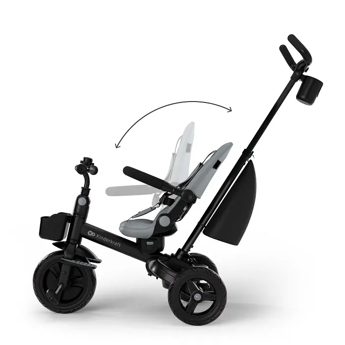 Kinderkraft Aveo 2 Plus regulacja oparcia rowerka trójkołowego