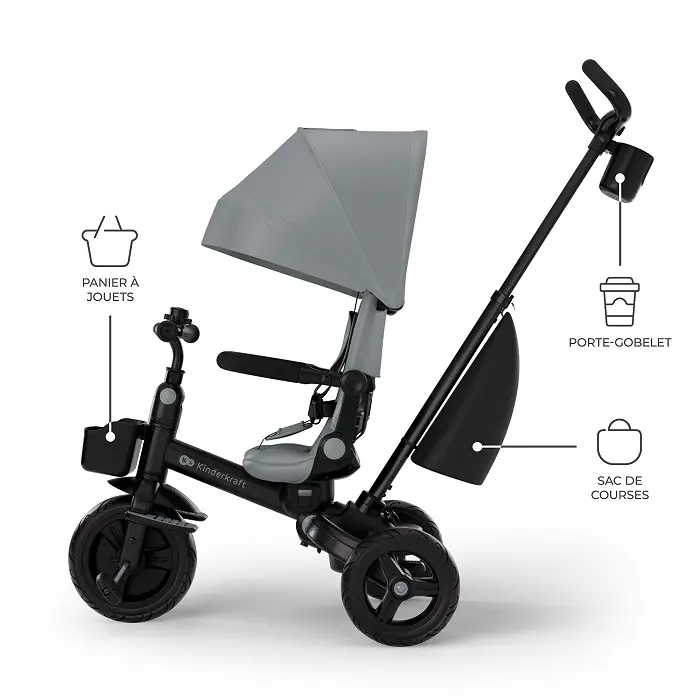 Kinderkraft Aveo 2 Plus akcesoria w zestawie