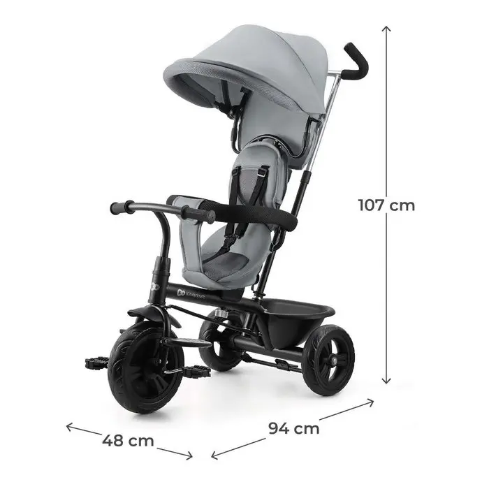 Kinderkraft Freeway 2 wymiary rowerka trójkołowego