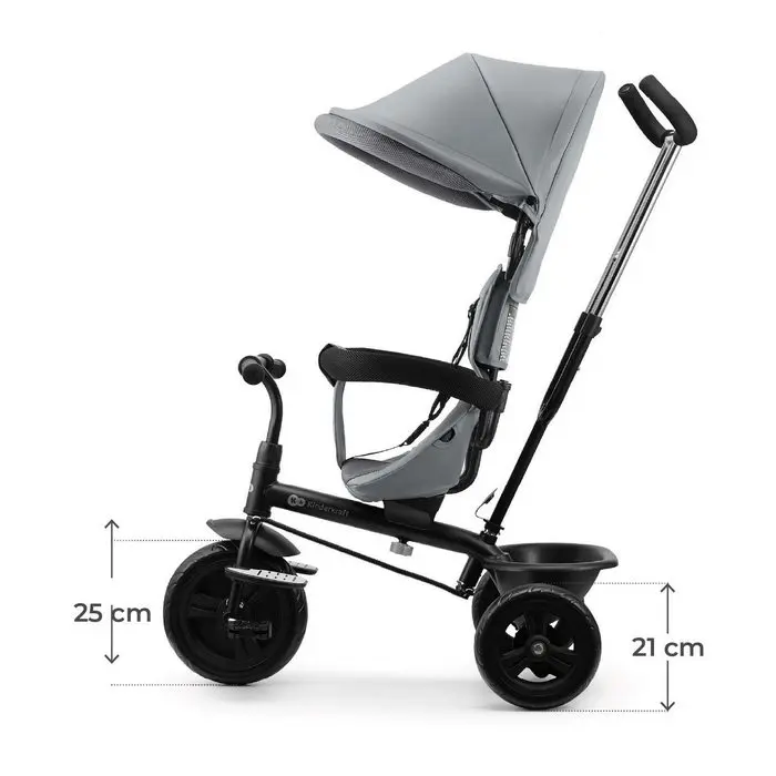 Kinderkraft Freeway 2 wymiary kół rowerka trójkołowego