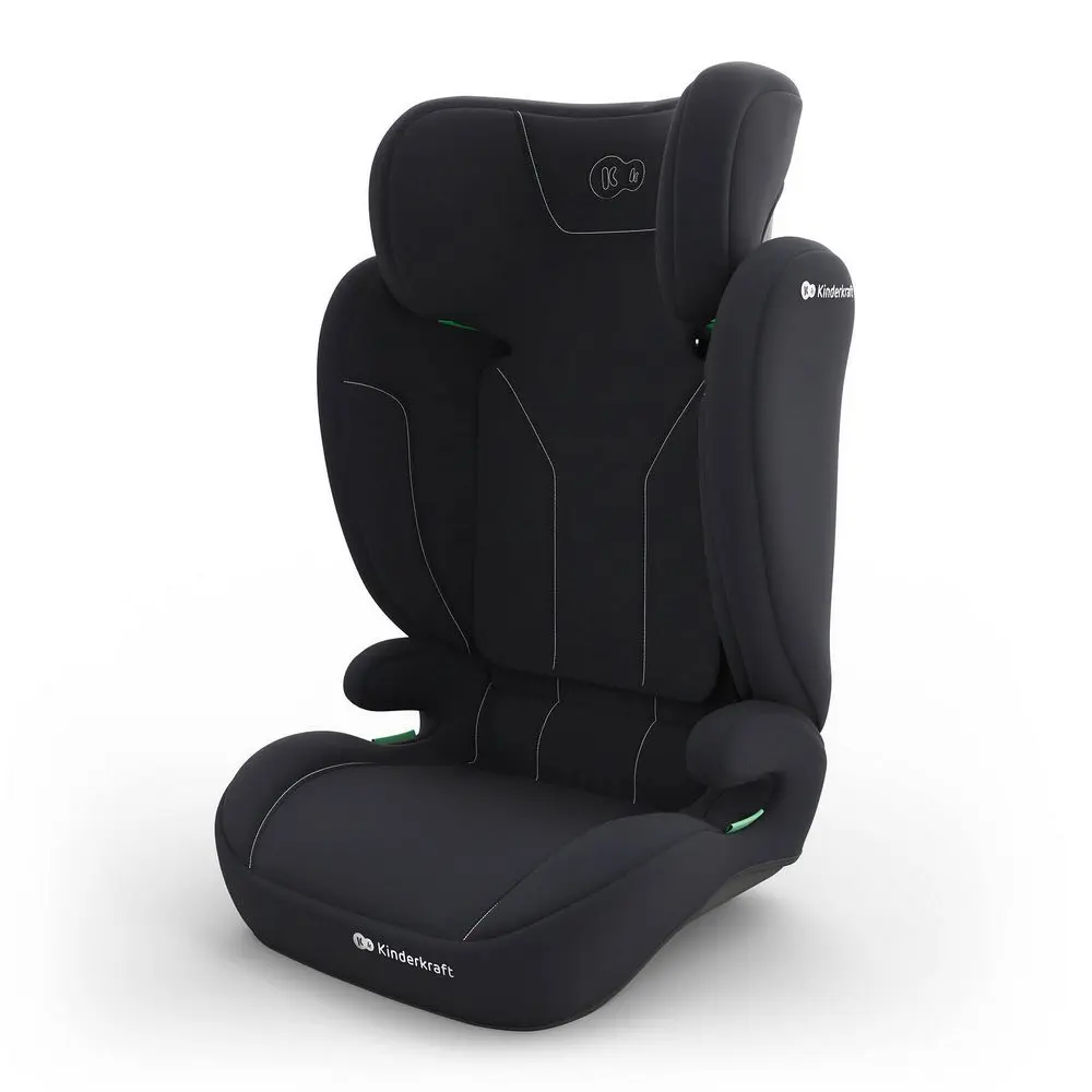 Kinderkraft i-spark 2 plus czarny fotelik samochodowy