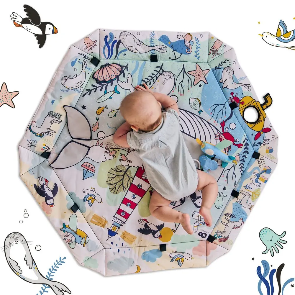 Kinderkraft Smartplay Sea morski design maty edukacyjnej