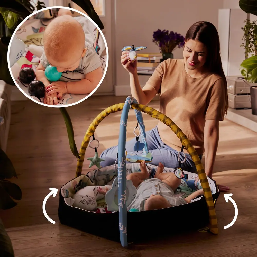 Kinderkraft Smartplay Sea mata edukacyjna 2w1 suchy basen