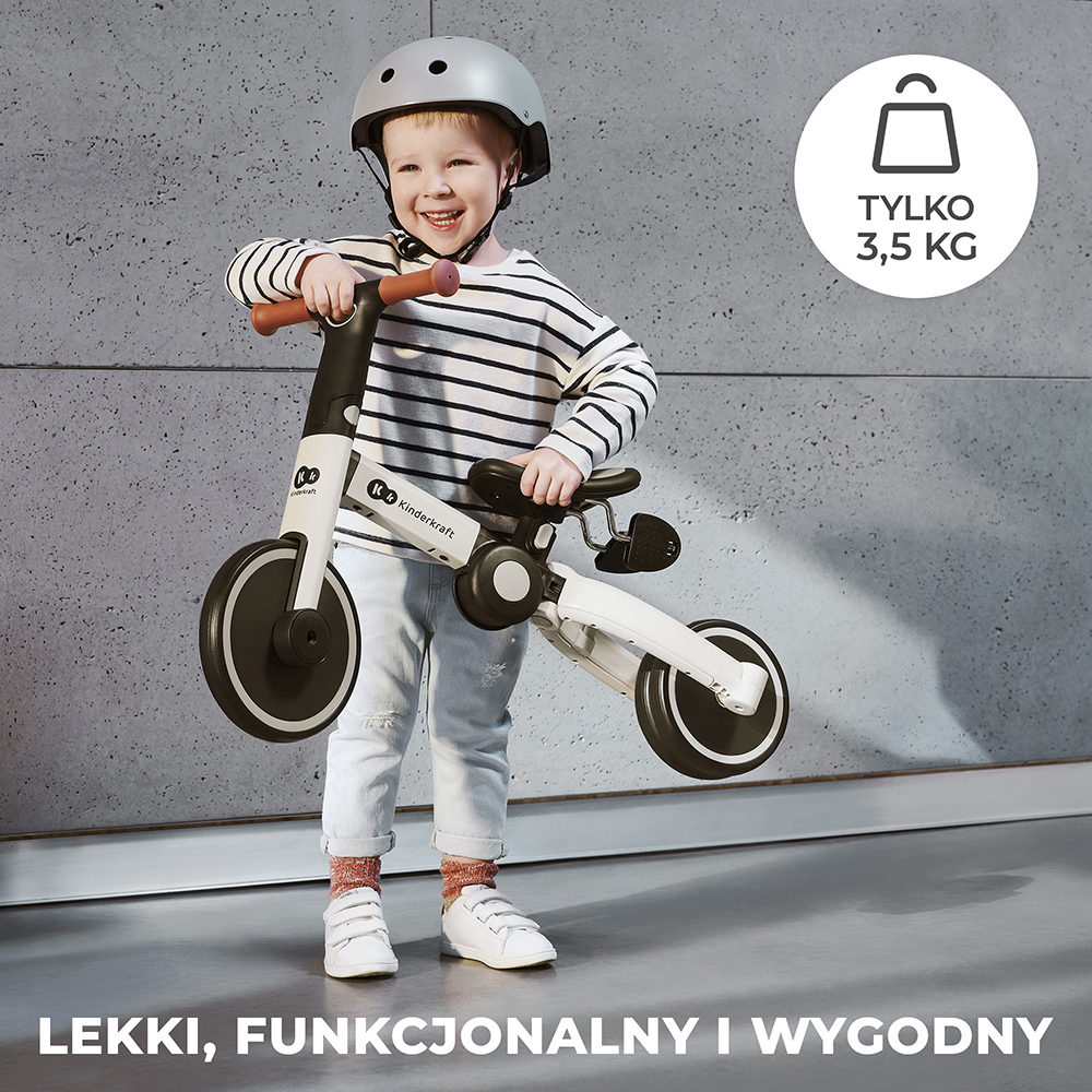 lekki rowerek dla dziecka kinderkraft 4trike