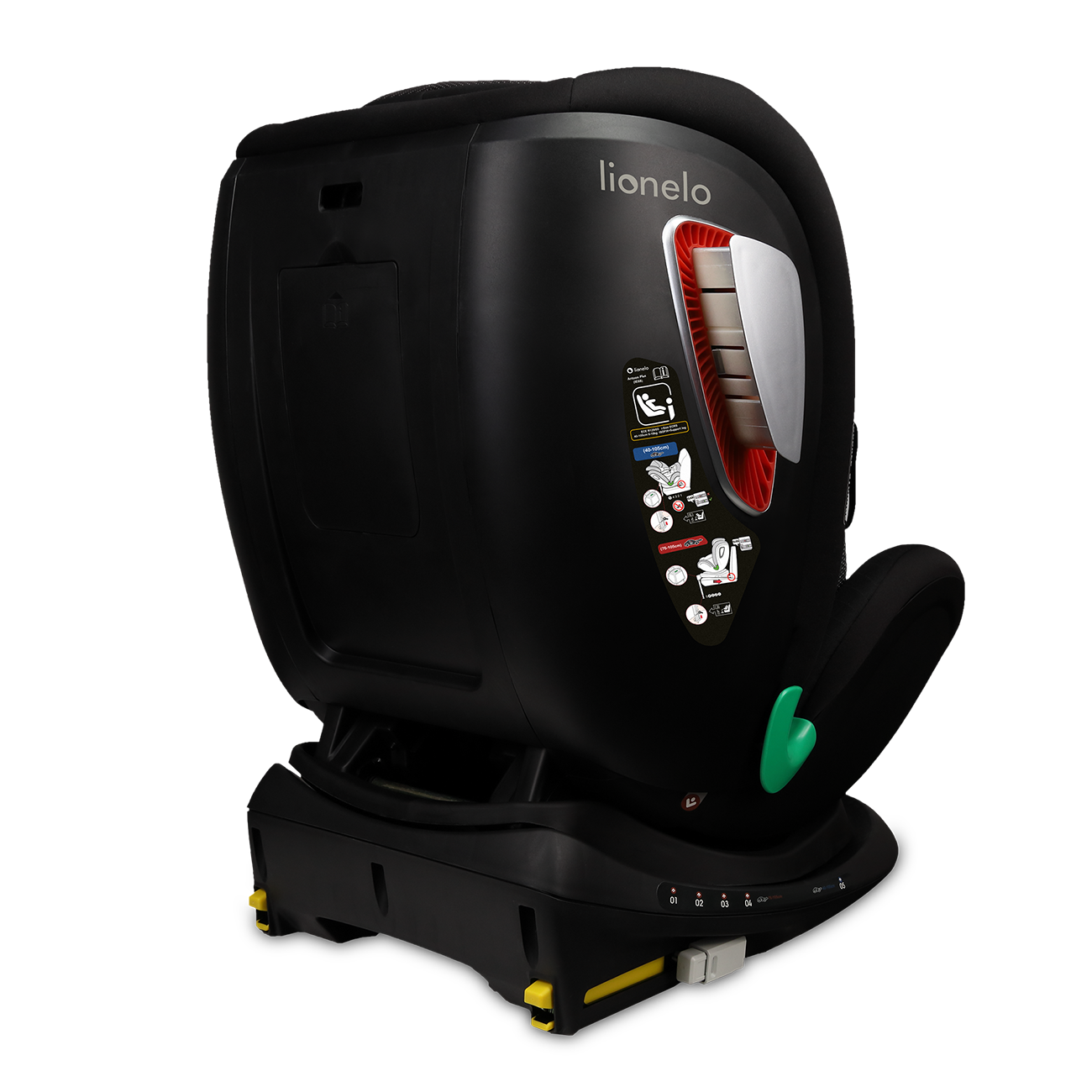 system mocowania isofix lionelo antoon plus