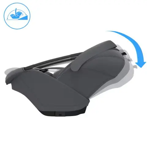 Maxi-Cosi Coral Slide Pro fotelik z ergonomiczną pozycją leżącą