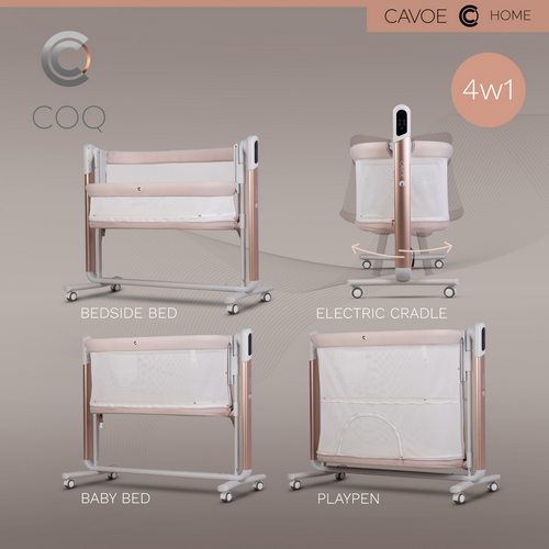 łóżeczko wielofunkcyjne 4w1 cavoe coq