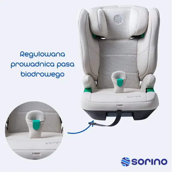 sorino ceres regulowana prowadnica pasa biodrowego
