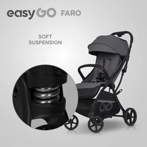 koła posiadają pełną amortyzację faro easygo