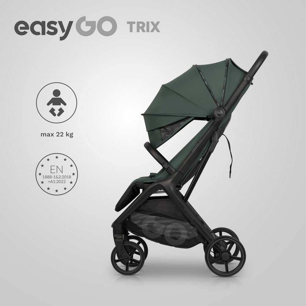 EasyGo Trix lekki wózek spacerowy do 22 kg wagi