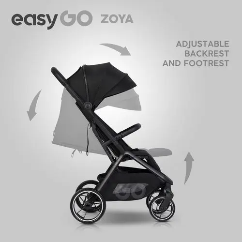 regulacja oparcia i podnóżka zoya easygo