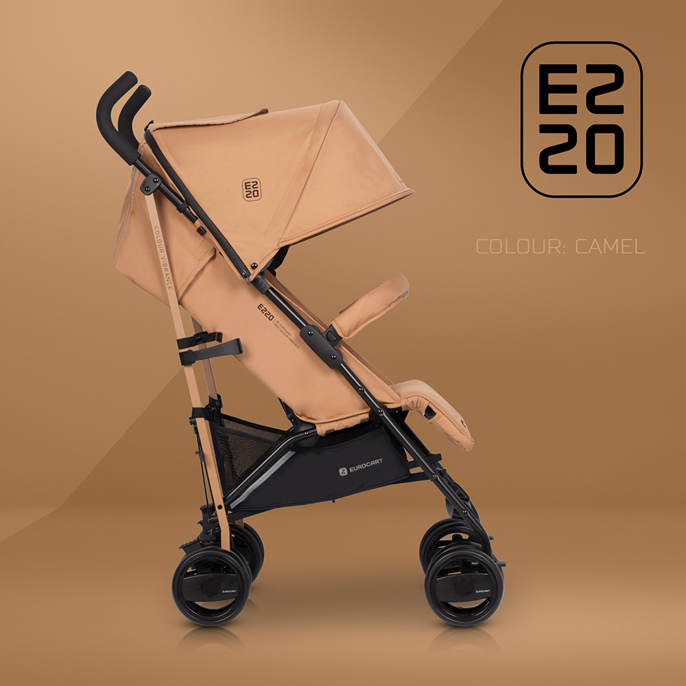 Euro-Cart Ezzo carmelowa spacerówka typu parasolka