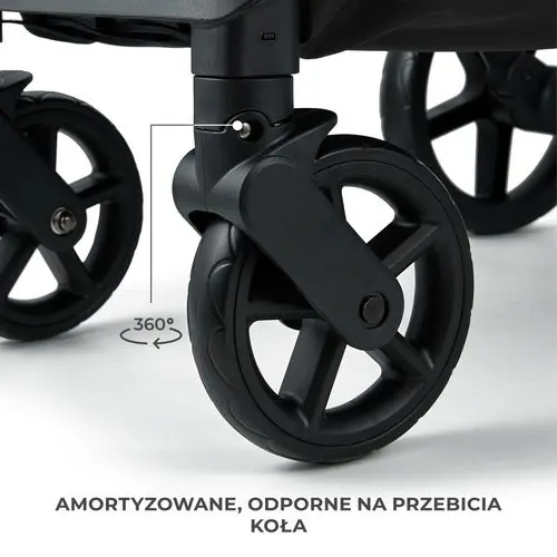 amortyzowane koła piankowe loom kinderkraft