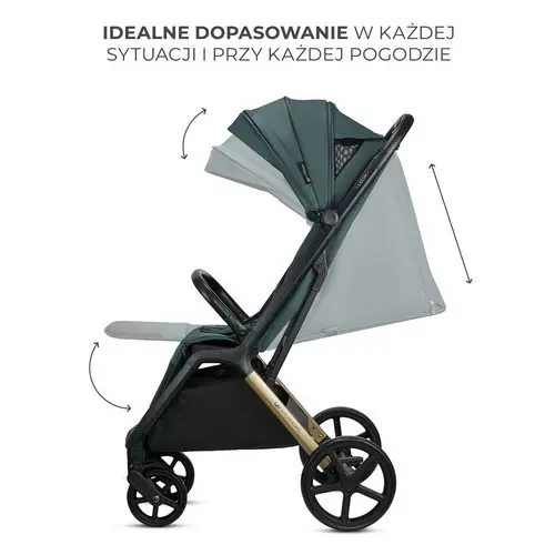 regulacja oparcia i podnóżka loom kinderkraft