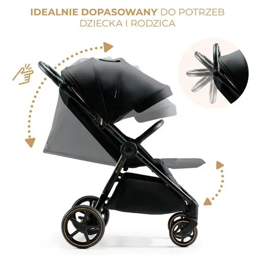 regulowane siedzisko i podnóżek mitzy kinderkraft