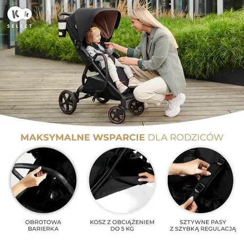 5-punktowe pasy bezpieczeństwa mitzy kinderkraft