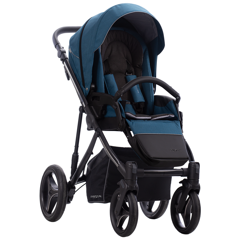 bebetto pascal niebieska spacerówka